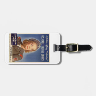 US Cadet Nurse Corps Luggage Tag