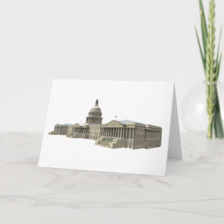 US Capital Building: Washington DC Card