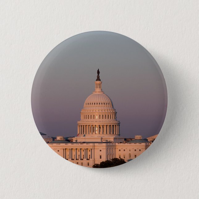 US Capitol at Dusk Button (Front)