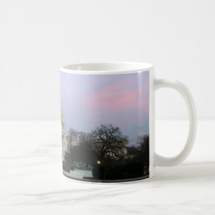 US Capitol at winter dusk Coffee Mug
