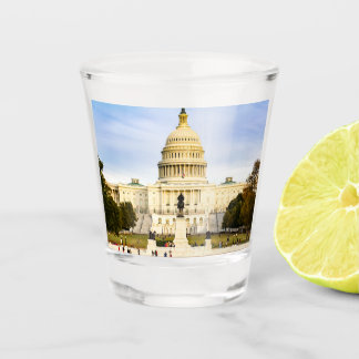 US Capitol Building Shot Glass