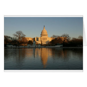US Capitol Building Sunset