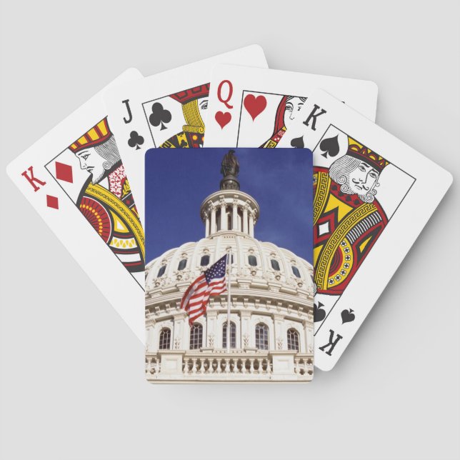 US capitol building, Washington DC Playing Cards (Back)