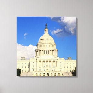 US Capitol Building, Washington DC, USA Canvas Print