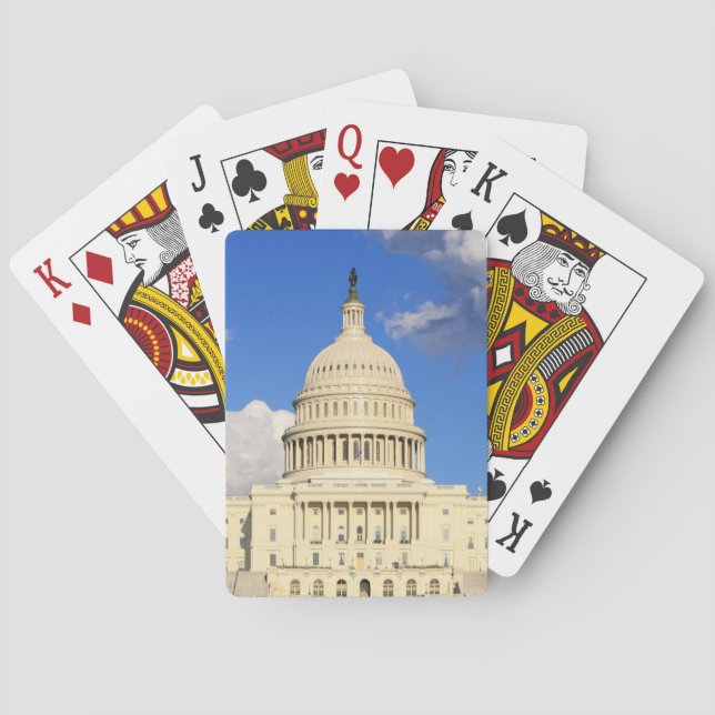 US Capitol Building, Washington DC, USA Playing Cards (Back)