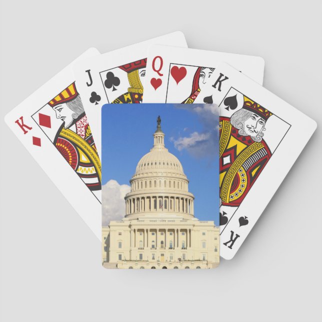 US Capitol Building, Washington DC, USA Playing Cards (Back)