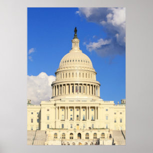 US Capitol Building, Washington DC, USA Poster