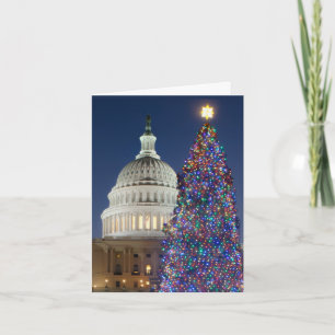 US Capitol Christmas Tree 2012, Washington, DC Card