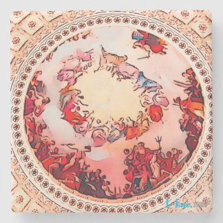 US Capitol Rotunda Dome Stone Coaster