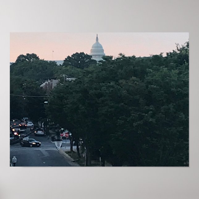 US Capitol Washington DC Poster (Front)