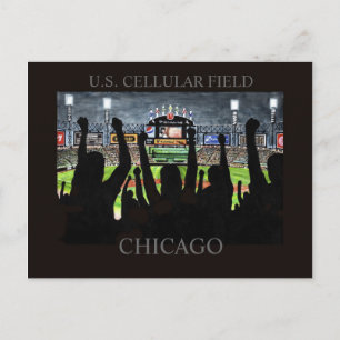 US Cellular Field Randsom Art Postcard