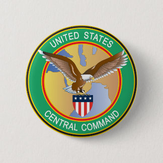 US Central Command CENTCOM 6 Cm Round Badge