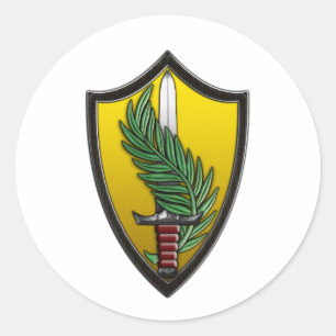 US Central Command Classic Round Sticker
