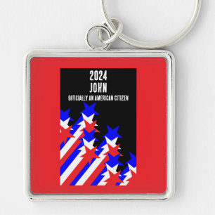 US Citizenship Granted Key Ring
