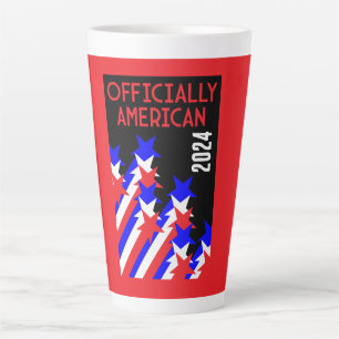 US Citizenship Granted Latte Mug