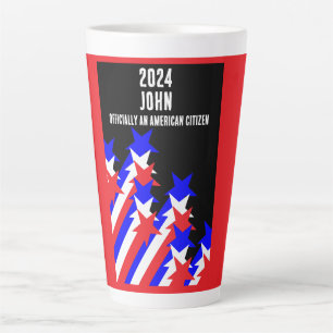 US Citizenship Granted Latte Mug