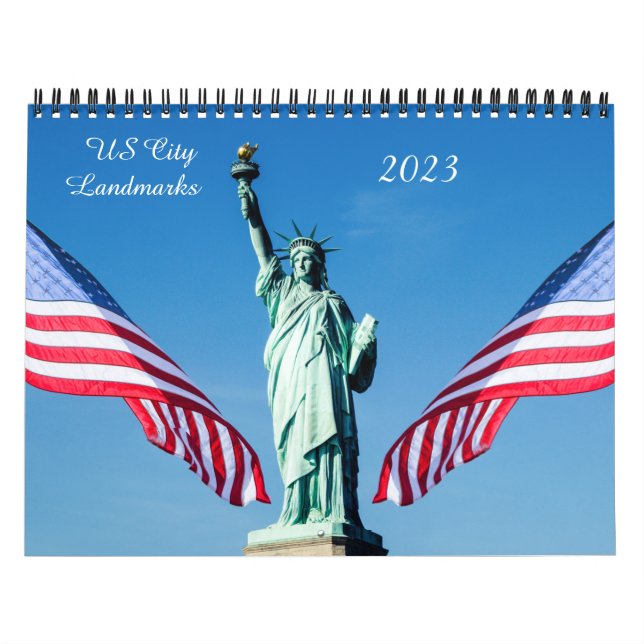 US City Landmarks 2023 Calendar (Cover)