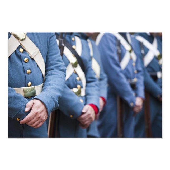 US Civil War-era Marines, military Photo Print (Front)