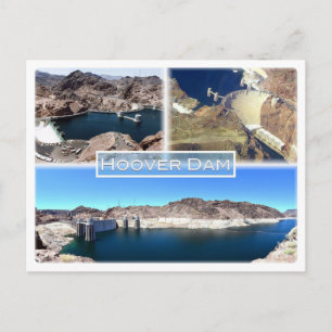 US Clark County Nevada - Mohave County Arizona - Postcard