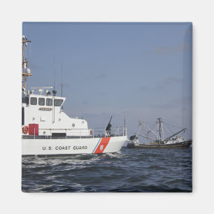 US Coast Guard Cutter Marlin patrols the waters Magnet
