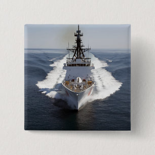 US Coast Guard Cutter Waesche 15 Cm Square Badge