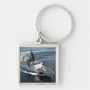 US Coast Guard Cutter Waesche 2 Key Ring
