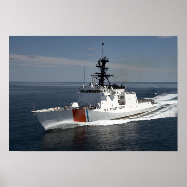 US Coast Guard Cutter Waesche 2 Poster (Front)