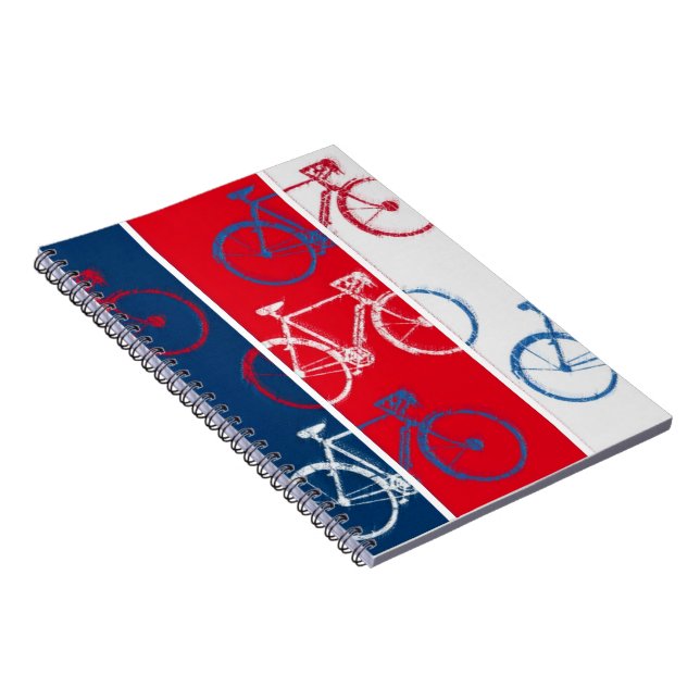 US Colours Bikes Notebook (Right Side)