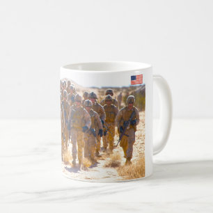 US COMBAT PERSONNEL COFFEE MUG
