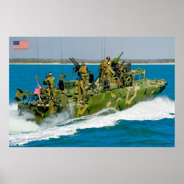 US COMBAT PERSONNEL POSTER (Front)