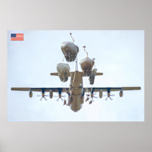 US COMBAT PERSONNEL POSTER