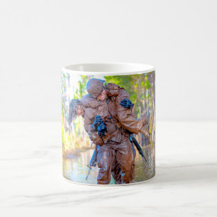 US COMBAT WOMEN COFFEE MUG