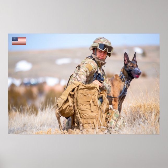 US COMBAT WOMEN POSTER (Front)