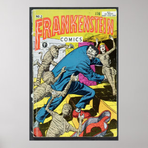 US comic - Frankenstein Poster
