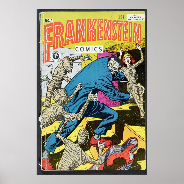 US comic - Frankenstein Poster (Front)