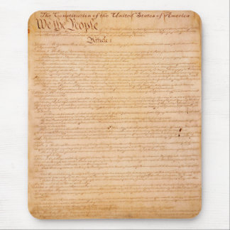 US CONSTITUTION American History Mousepad