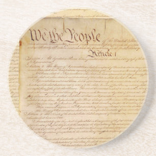 US CONSTITUTION COASTER