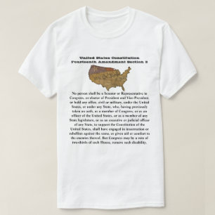 US Constitution Fourteenth Amendment Section 3 T-Shirt