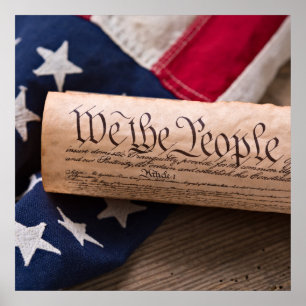 US Constitution Poster