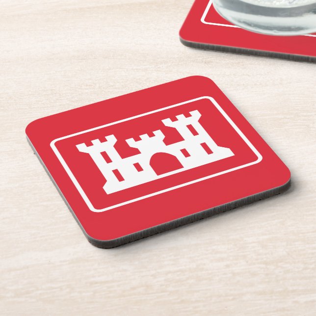 US Corps of Engineers DOD Military Coaster (Left Side)