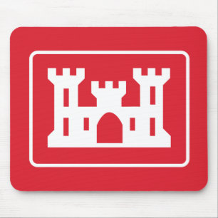 US Corps of Engineers DOD Military Mouse Mat