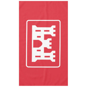 US Corps of Engineers DOD Military Tablecloth