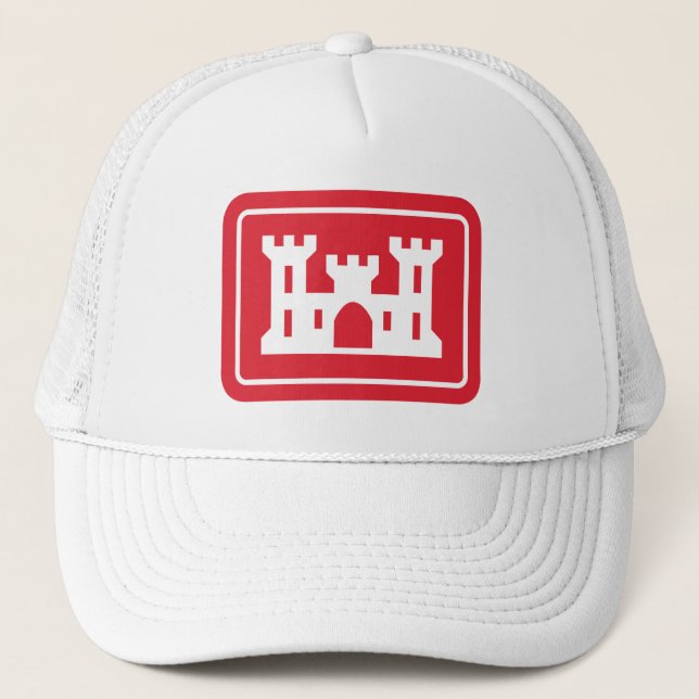 US Corps of Engineers DOD Military Trucker Hat (Front)