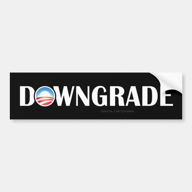 US Credit Downgrade Commemorative Sticker (Front)