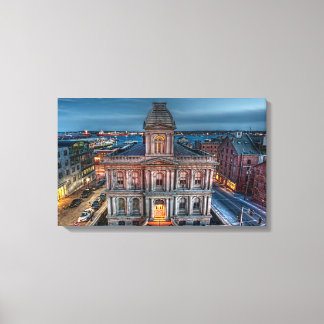 US Customs House Maine Canvas Print