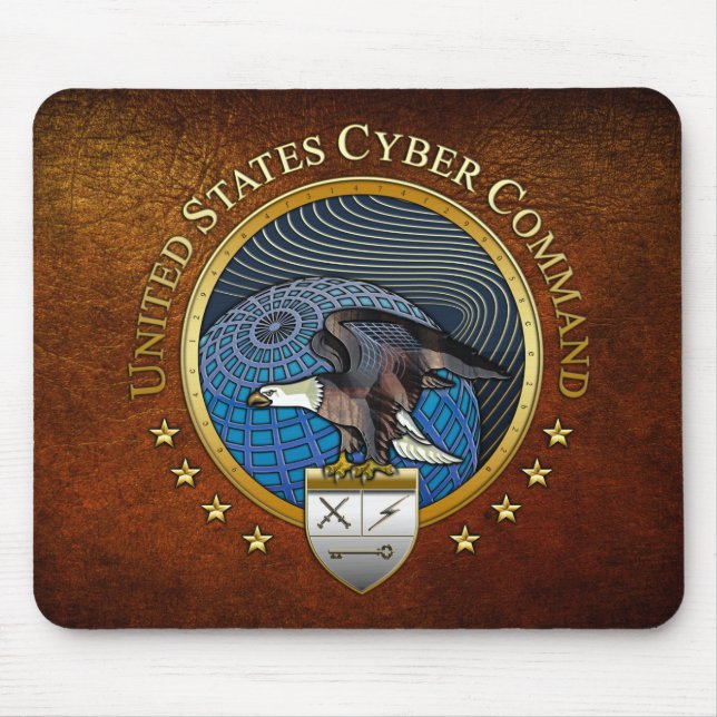 US Cyber Command Mouse Mat (Front)