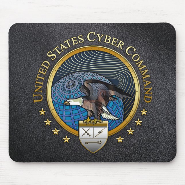 US Cyber Command Mouse Mat (Front)
