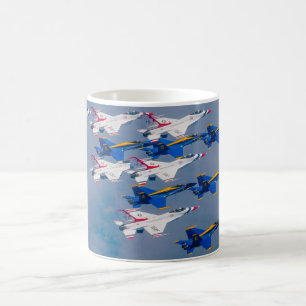 US DEMO TEAMS IN FORMATION COFFEE MUG