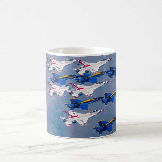US DEMO TEAMS IN FORMATION COFFEE MUG (Center)