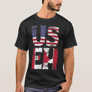 US EH American Canadian Funny Meme Quote T-Shirt